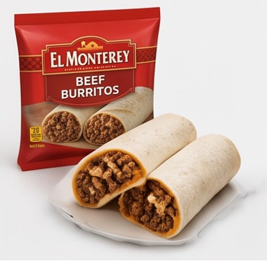 Frozen Beef Burritos
