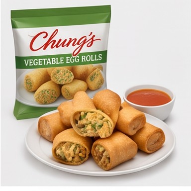 Frozen Vegetable Egg Rolls