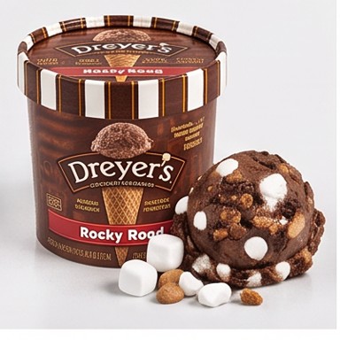 Rocky Road Ice Cream
