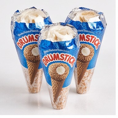 Vanilla Sugar Cones