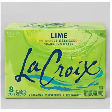 LaCroix Lime Sparkling Water 8-Pack