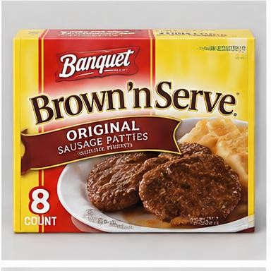 Banquet Brown 'n Serve Sausage Patties