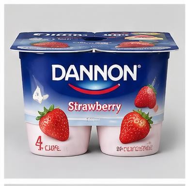 Dannon Strawberry Yogurt Cups